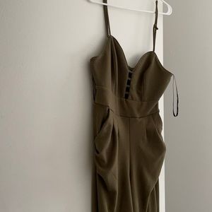 Olive Green Jump Suit